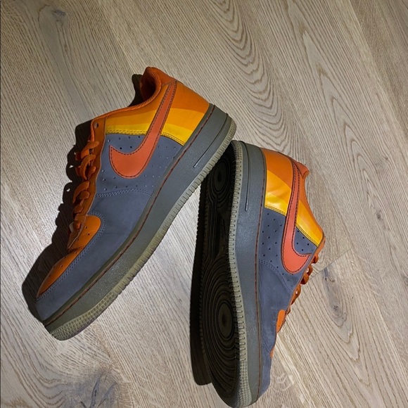🍊 2007 Nike Air Force 1 In Bleeding Orange - Picture 3 of 7